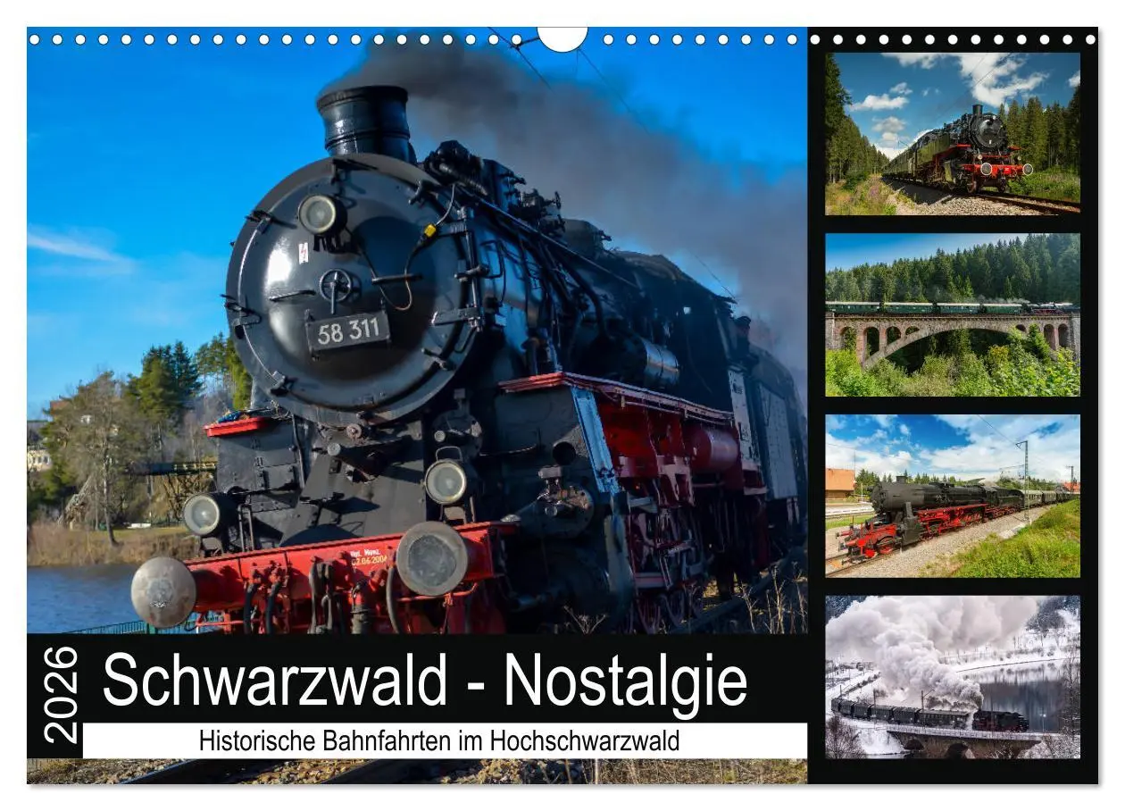 Cover: 9783457903919 | Schwarzwald-Nostalgie (Wandkalender 2026 DIN A3 quer), CALVENDO...