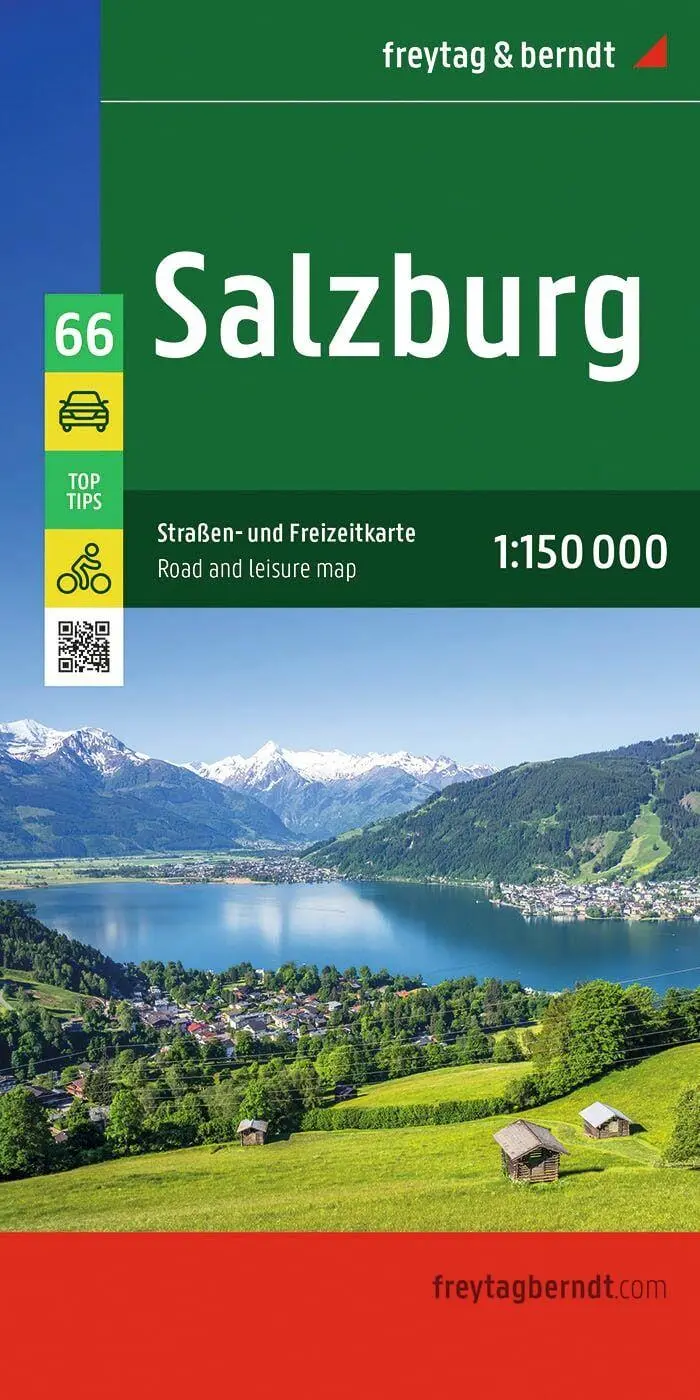 Cover: 9783707923919 | Salzburg, Straßen- und Freizeitkarte 1:150.000, freytag &amp; berndt