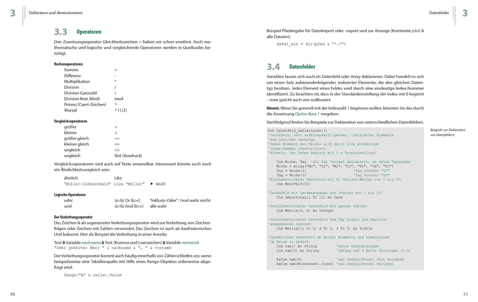 Bild: 9783832803919 | Das VBA-Kochbuch für Excel-Anwender | Dieter Klein (u. a.) | Buch