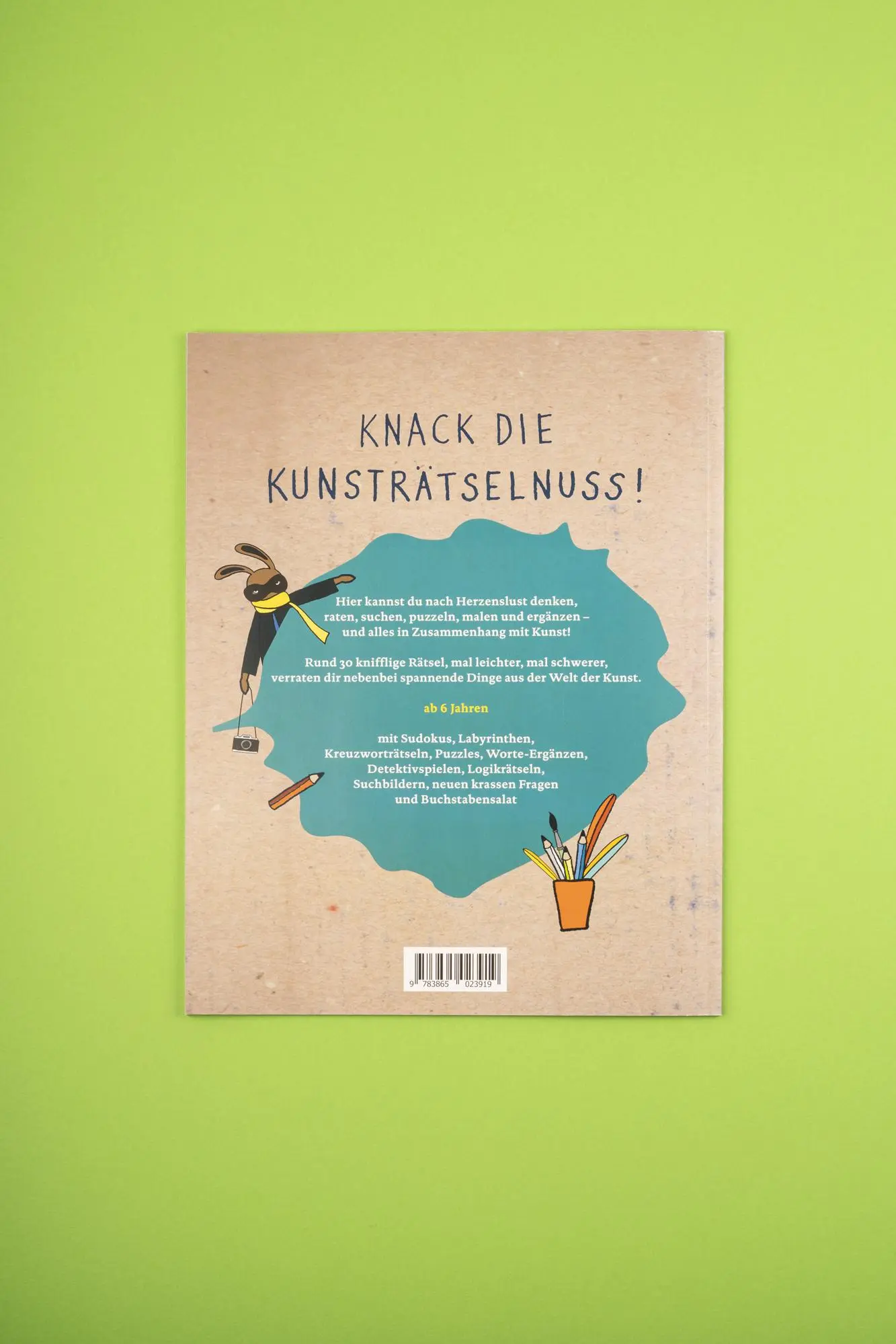 Bild: 9783865023919 | Neue krasse Kunsträtsel | Activity-Buch mit Sudoku, Quiz &amp; Co. | Buch