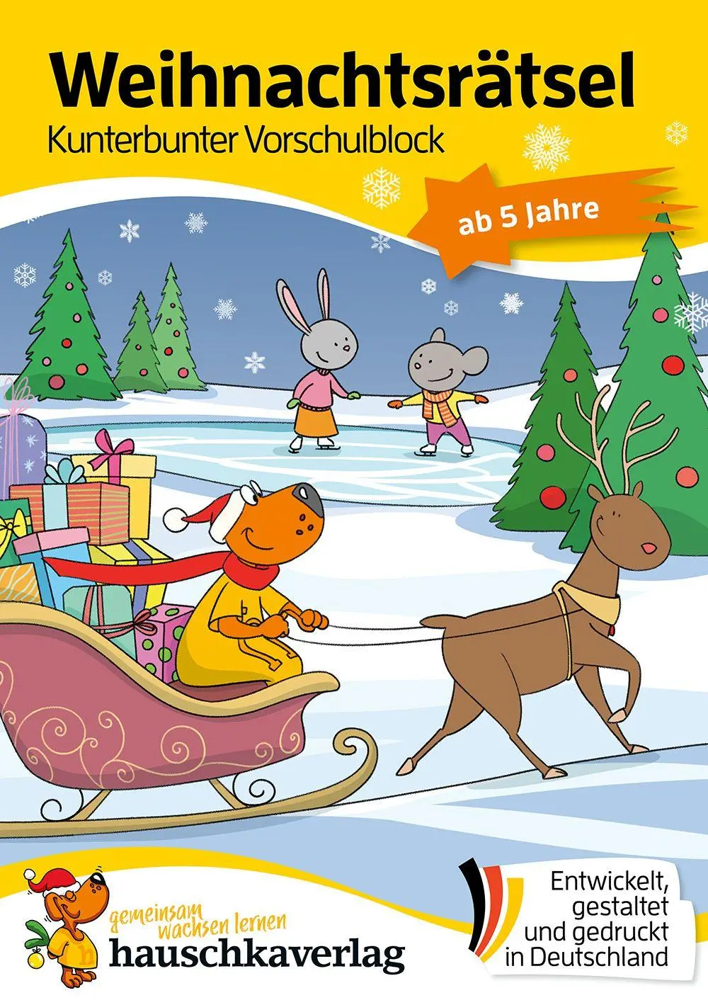 Cover: 9783881003919 | Weihnachtsrätsel - Kunterbunter Vorschulblock ab 5 Jahre | Maier