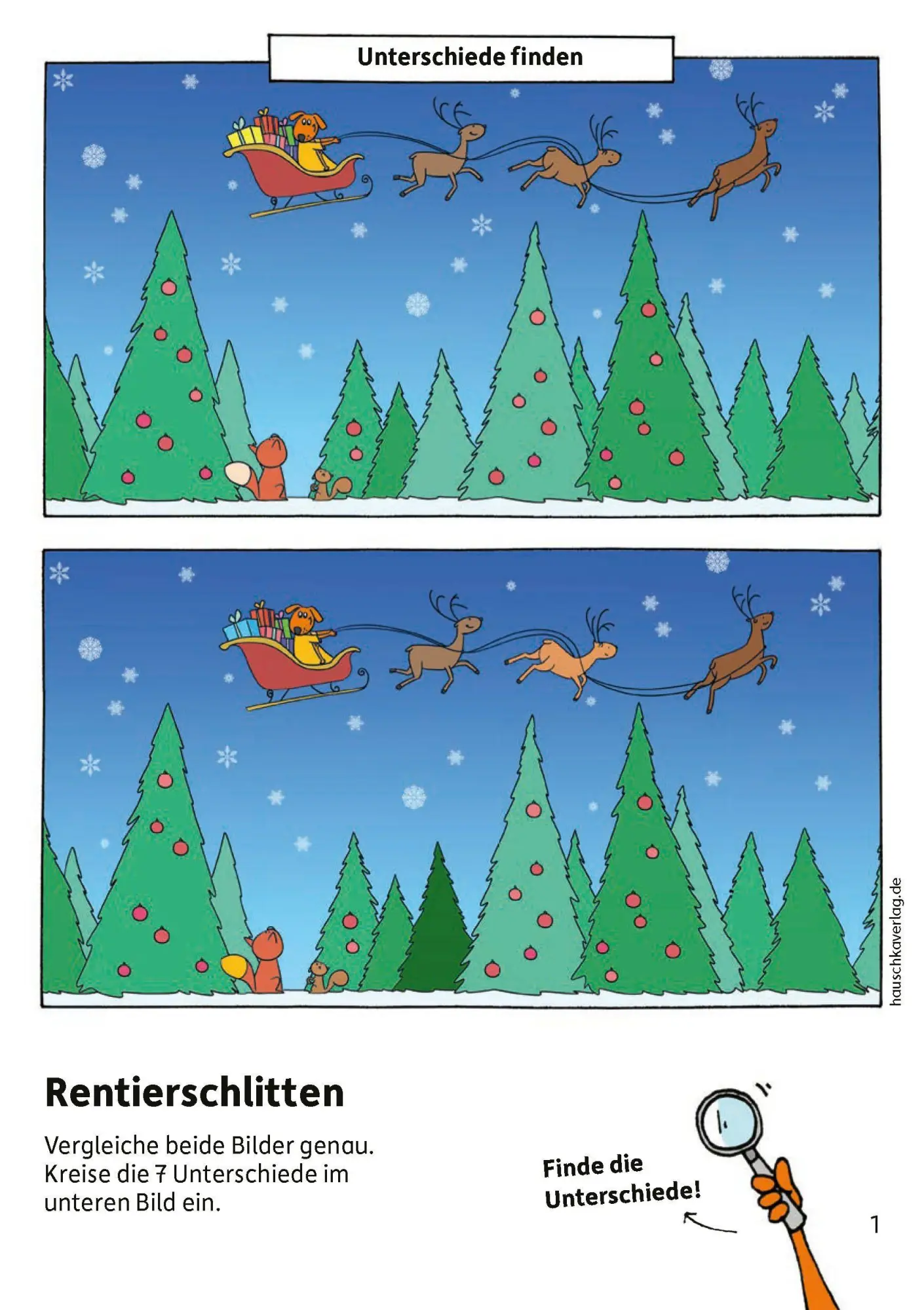 Bild: 9783881003919 | Weihnachtsrätsel - Kunterbunter Vorschulblock ab 5 Jahre | Maier