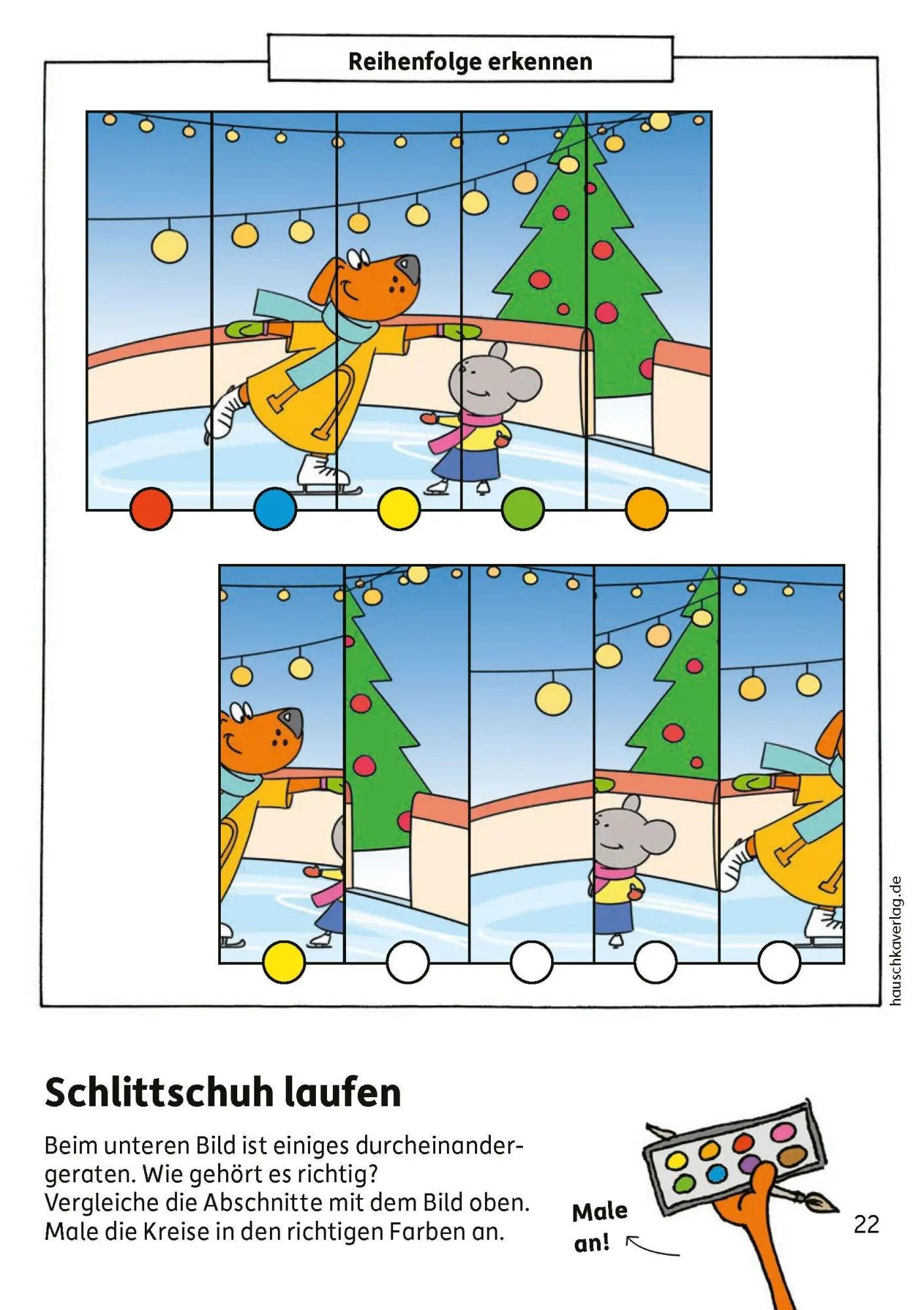 Bild: 9783881003919 | Weihnachtsrätsel - Kunterbunter Vorschulblock ab 5 Jahre | Maier