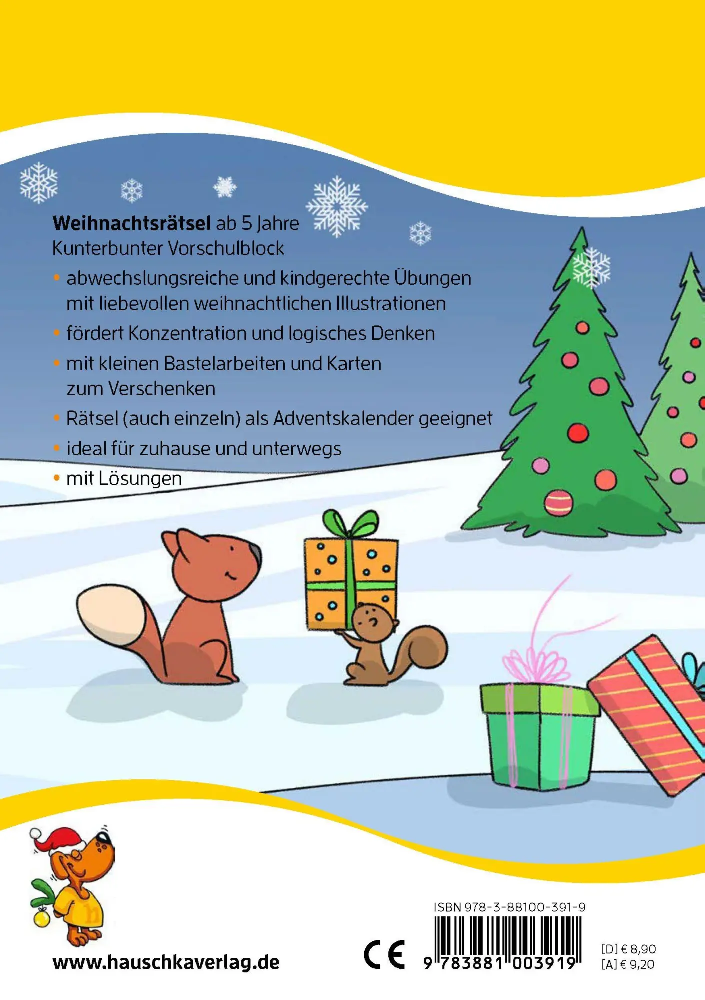 Bild: 9783881003919 | Weihnachtsrätsel - Kunterbunter Vorschulblock ab 5 Jahre | Maier