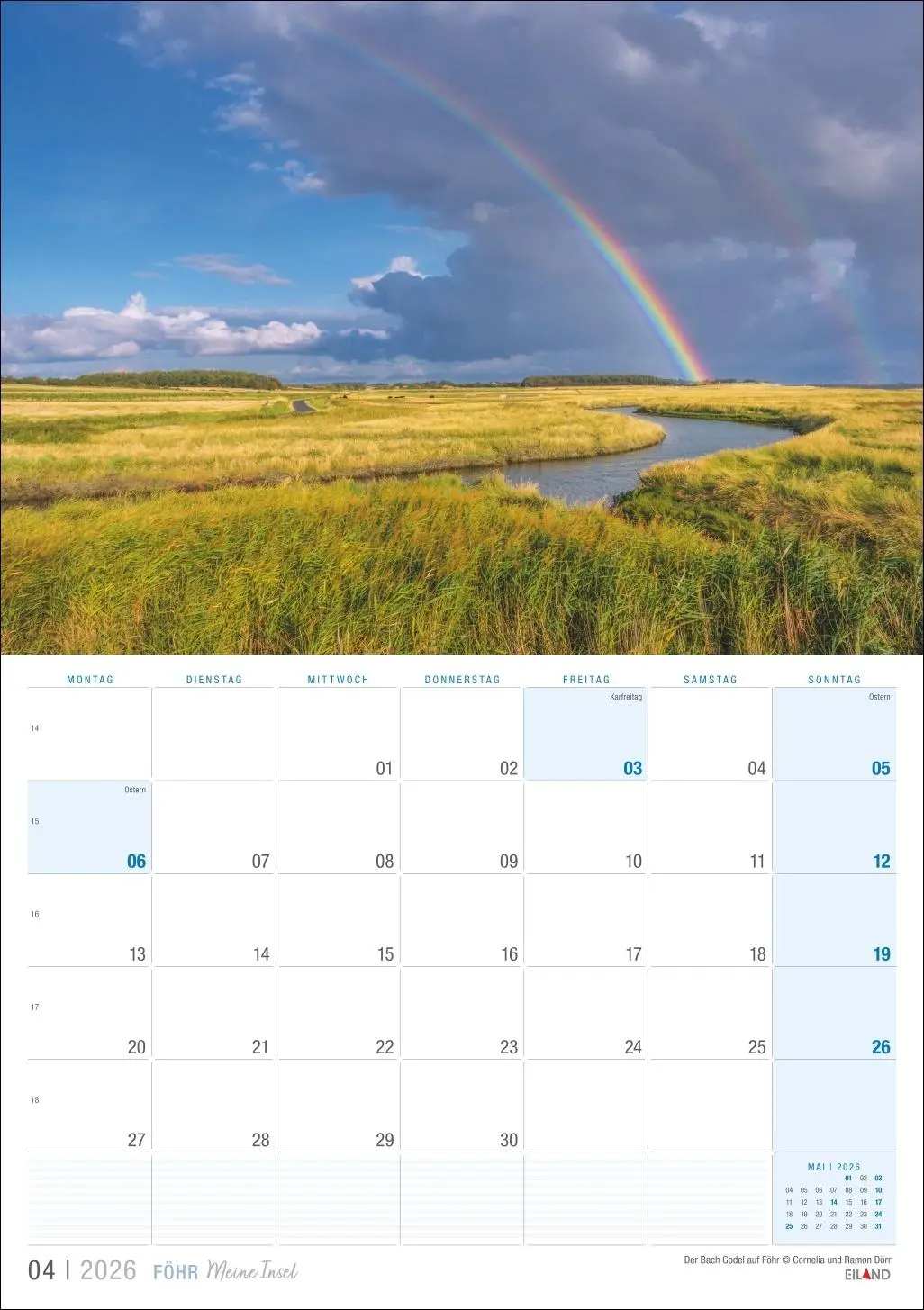 Bild: 9783964023919 | Föhr ...meine Insel Kalender 2026 | Eiland | Kalender | 13 S. | 2026