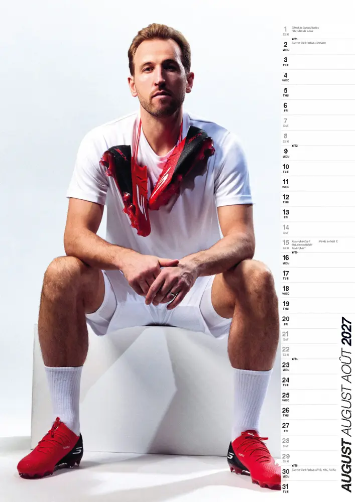 Bild: 9798893613919 | Harry Kane Kalender 2027 | Kalender | Deutsch | 2027