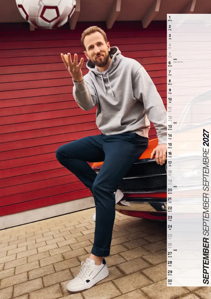 Bild: 9798893613919 | Harry Kane Kalender 2027 | Kalender | Deutsch | 2027