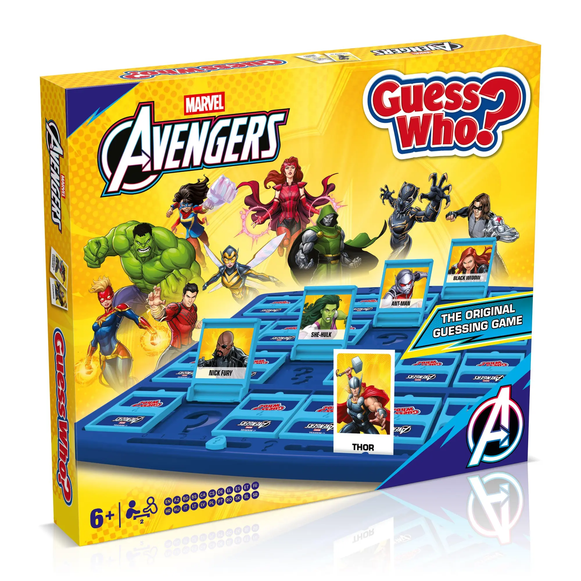 Cover: 5036905064019 | Wer ist es? Avengers | Spiel | Deutsch | 2026 | Winning Moves