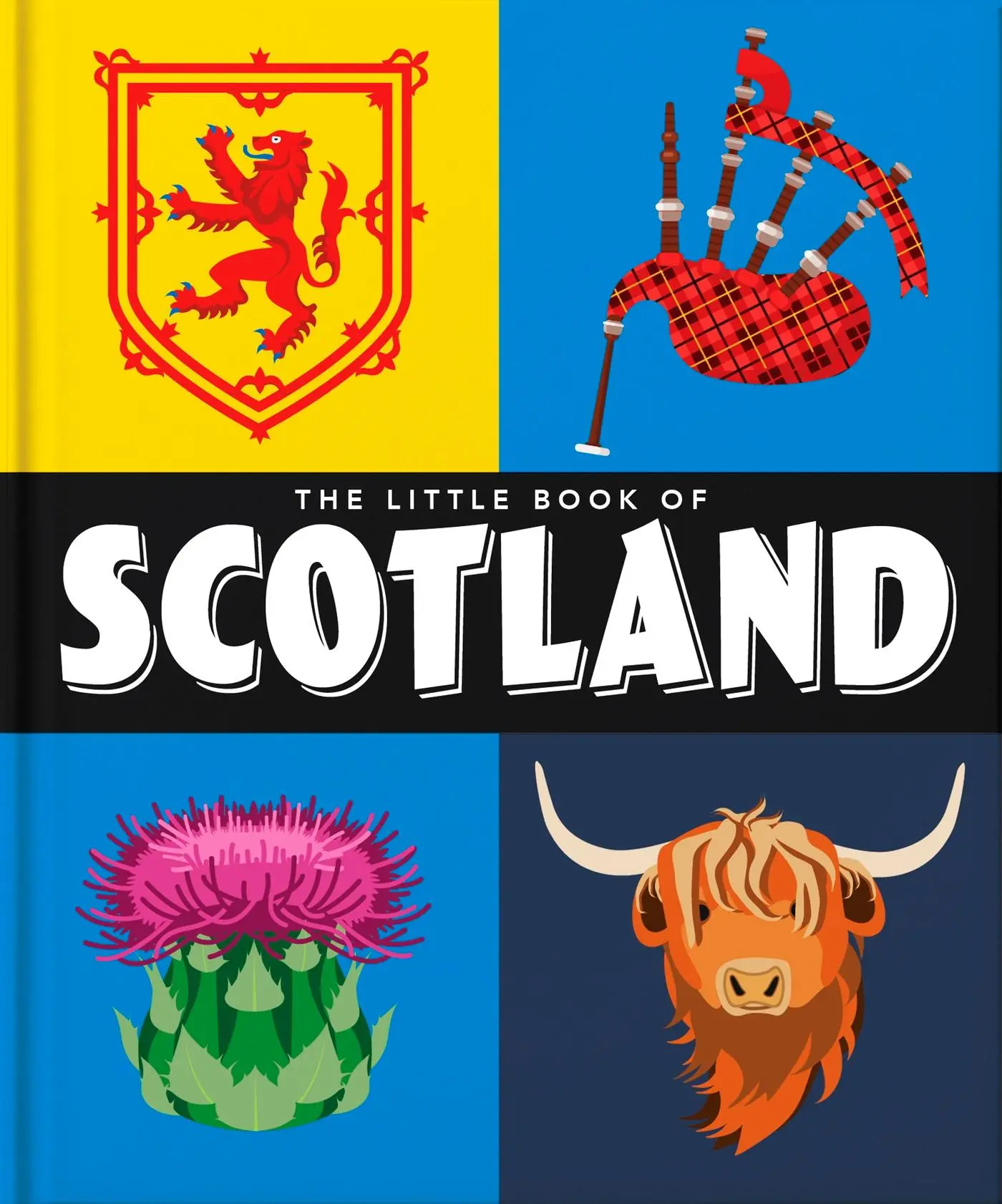 Cover: 9781800694019 | The Little Book of Scotland | Wit, Whisky and Wisdom | Orange Hippo!