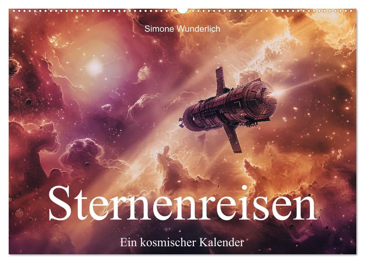Cover: 9783457414019 | Sternenreisen - Ein kosmischer Kalender (Wandkalender 2026 DIN A2...