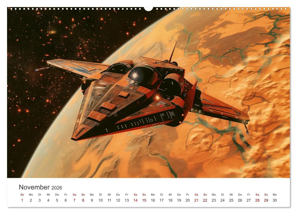 Bild: 9783457414019 | Sternenreisen - Ein kosmischer Kalender (Wandkalender 2026 DIN A2...