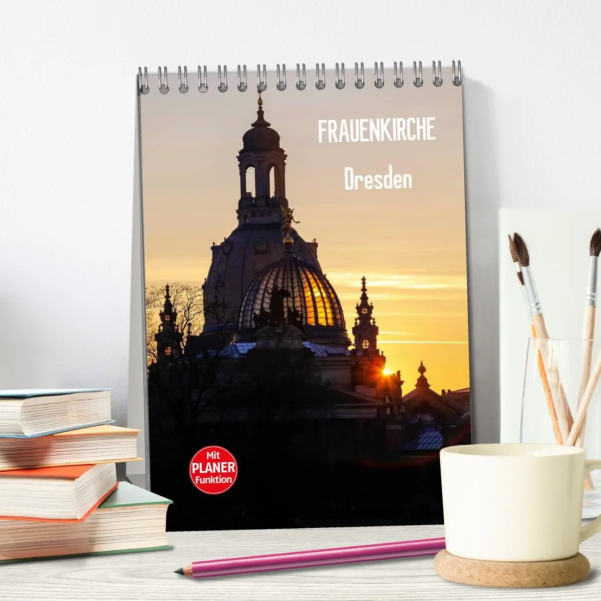 Bild: 9783516434019 | Frauenkirche Dresden (Tischkalender 2026 DIN A5 hoch), CALVENDO...