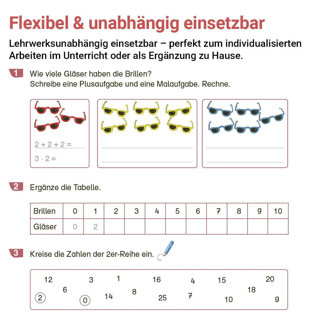 Bild: 9783619254019 | Rechnen mit Rico Schnabel Klasse 2, Heft 2 - Selbstständig das...