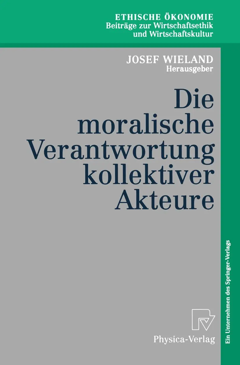 Cover: 9783790814019 | Die moralische Verantwortung kollektiver Akteure | K. Ewert | Buch | x