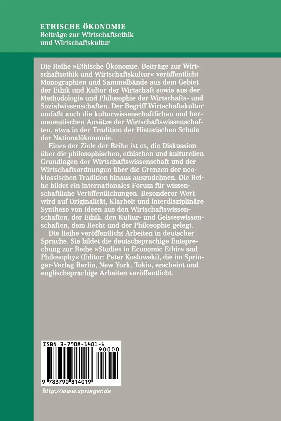 Rückseite: 9783790814019 | Die moralische Verantwortung kollektiver Akteure | K. Ewert | Buch | x