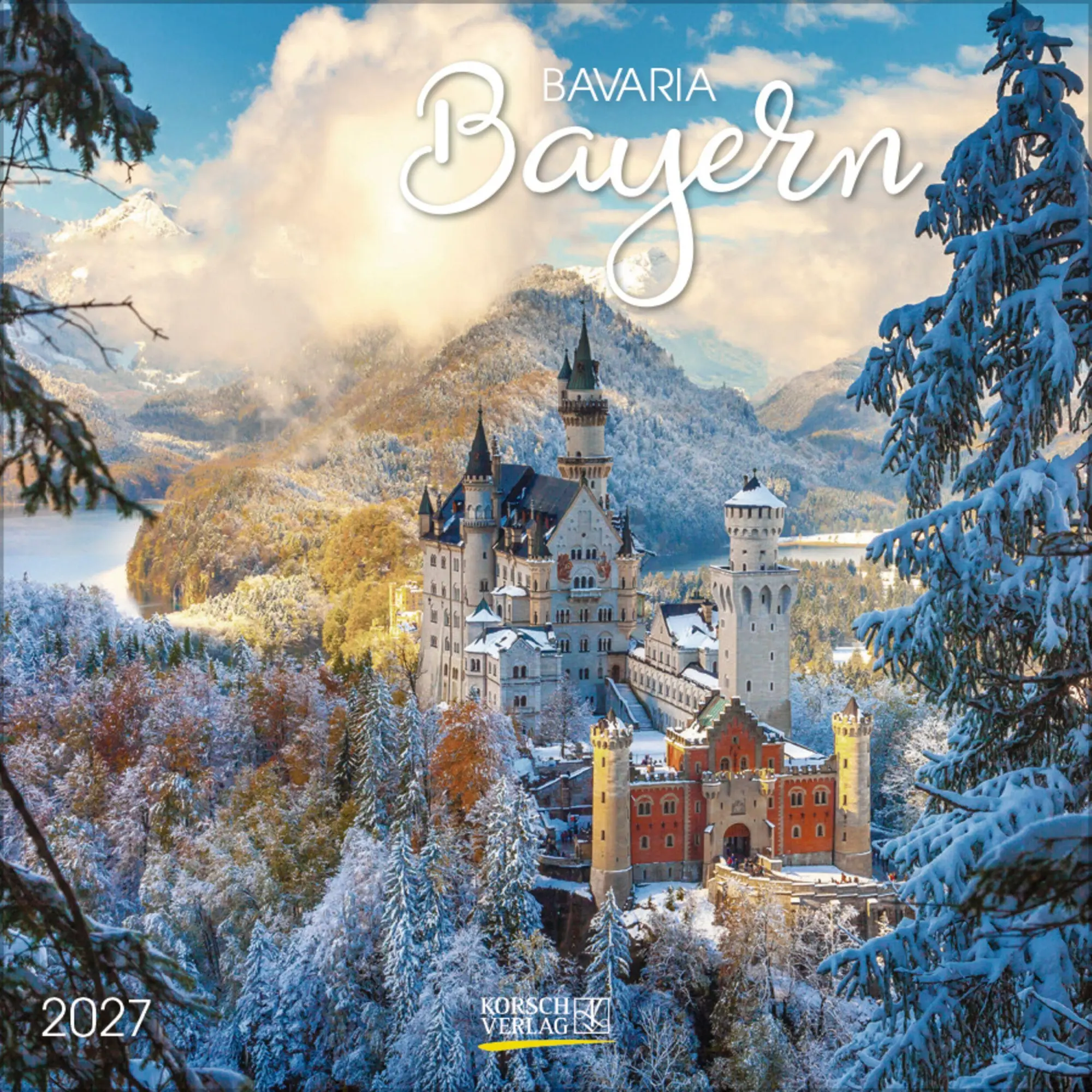 Cover: 9783819304019 | Bayern 2027 | Verlag Korsch | Kalender | 13 S. | Deutsch | 2027