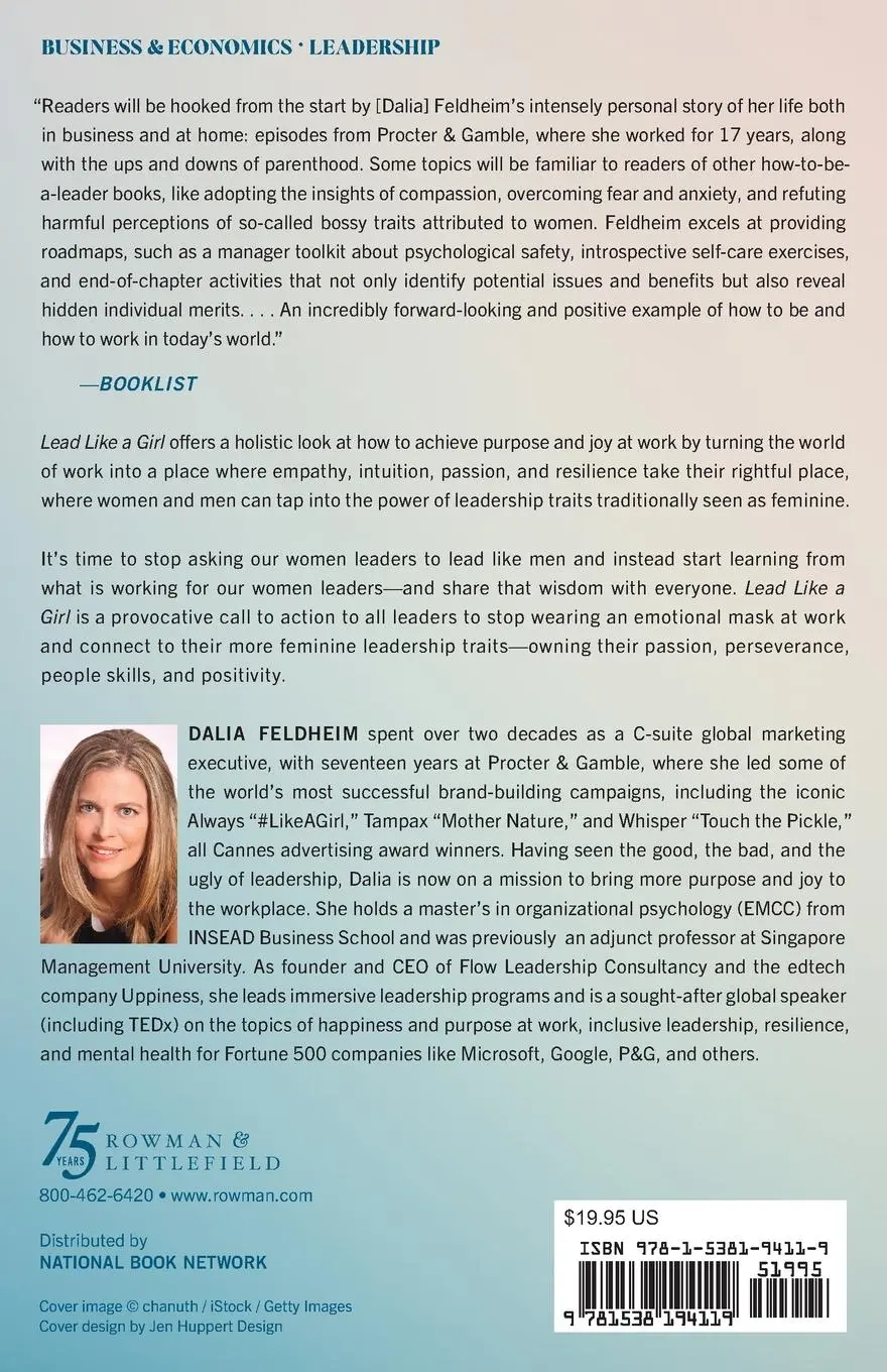 Rückseite: 9781538194119 | Lead Like a Girl | The New Leadership Playbook for Women and Men