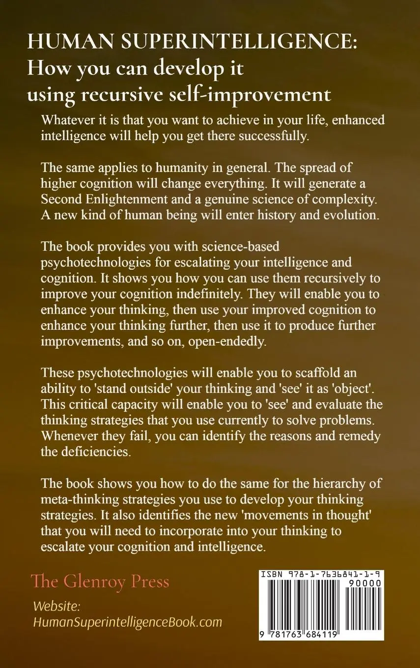 Rückseite: 9781763684119 | Human Superintelligence | John Stewart | Buch | Englisch | 2024