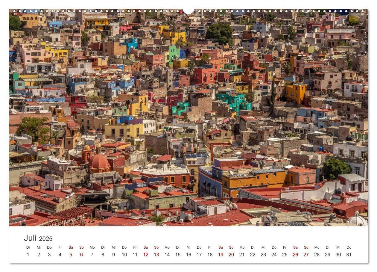Bild: 9783435004119 | Mexiko - Eine Reise durch ein farbenfrohes Land. (Wandkalender 2025...