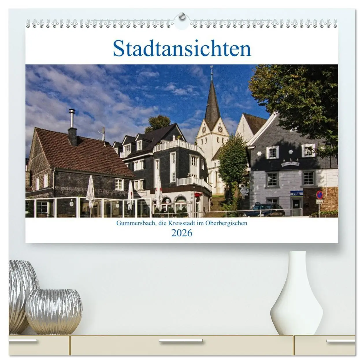 Cover: 9783457714119 | Stadtansichten, Gummersbach (hochwertiger Premium Wandkalender 2026...