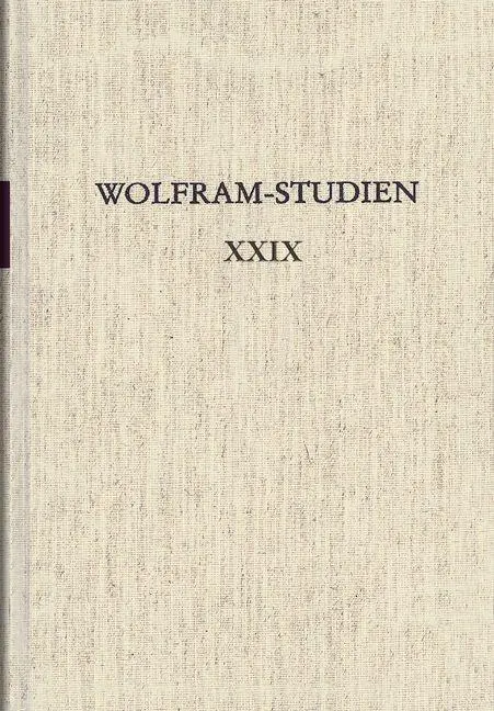 Cover: 9783503244119 | Wolfram-Studien XXIX | Mathias Herweg (u. a.) | Taschenbuch | 560 S.