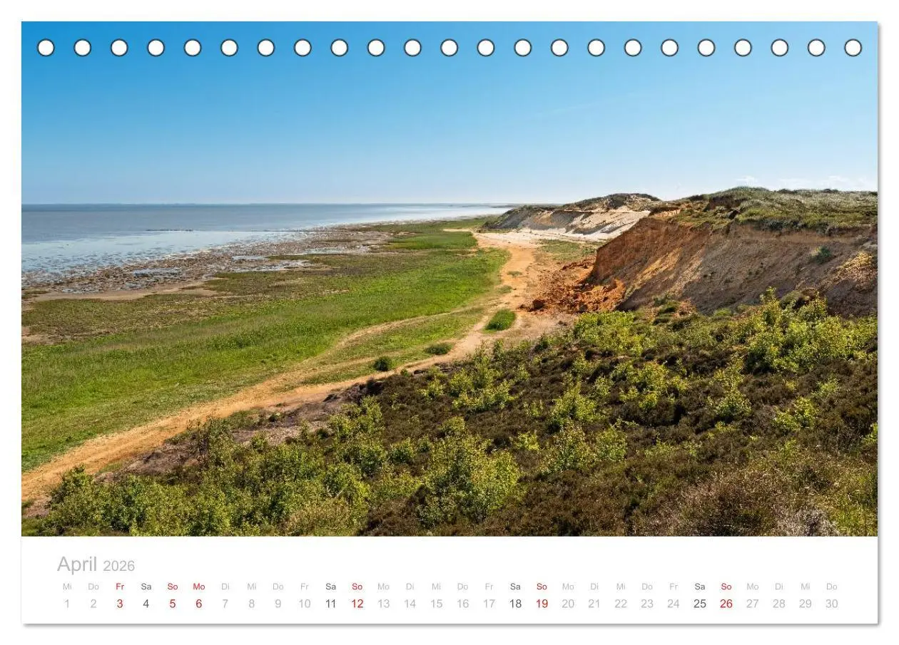 Bild: 9783516044119 | Sehnsucht Sylt (Tischkalender 2026 DIN A5 quer), CALVENDO...