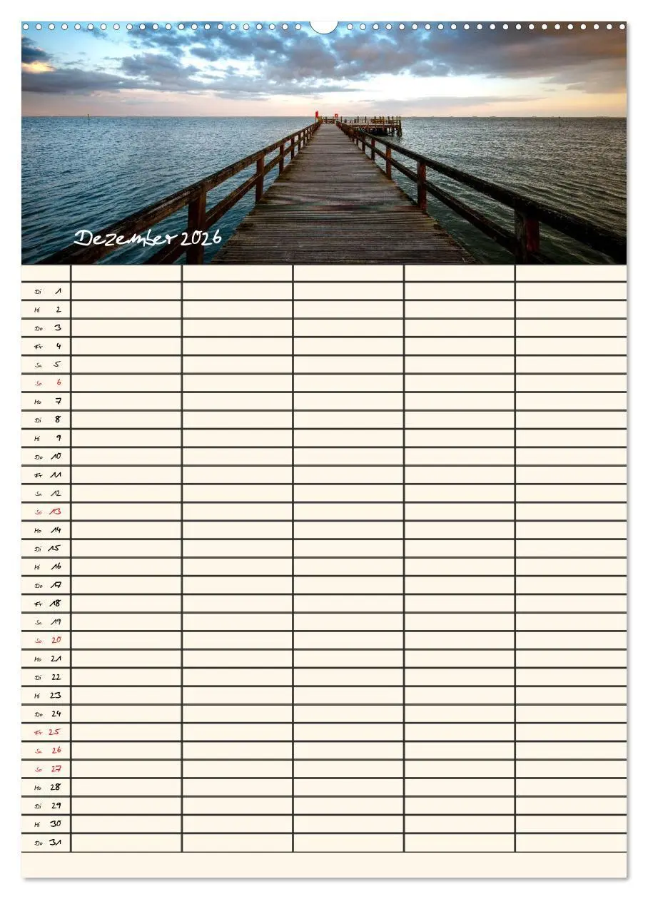 Bild: 9783516424119 | Noch mehr Föhrweh Familienplaner (hochwertiger Premium Wandkalender...