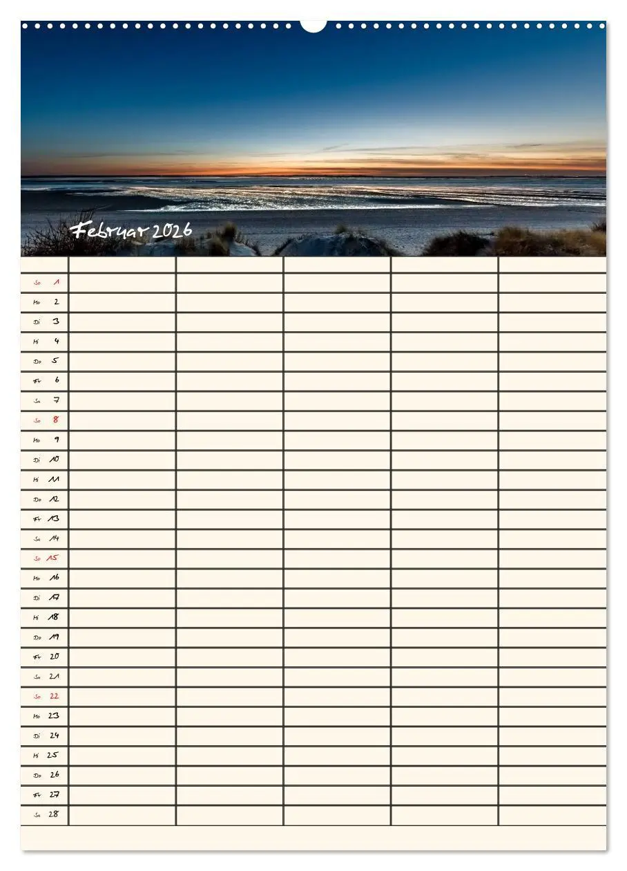 Bild: 9783516424119 | Noch mehr Föhrweh Familienplaner (hochwertiger Premium Wandkalender...