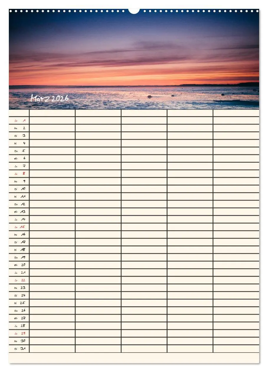 Bild: 9783516424119 | Noch mehr Föhrweh Familienplaner (hochwertiger Premium Wandkalender...