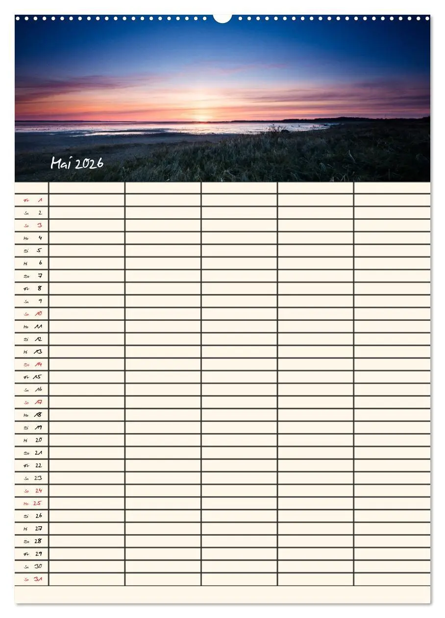 Bild: 9783516424119 | Noch mehr Föhrweh Familienplaner (hochwertiger Premium Wandkalender...