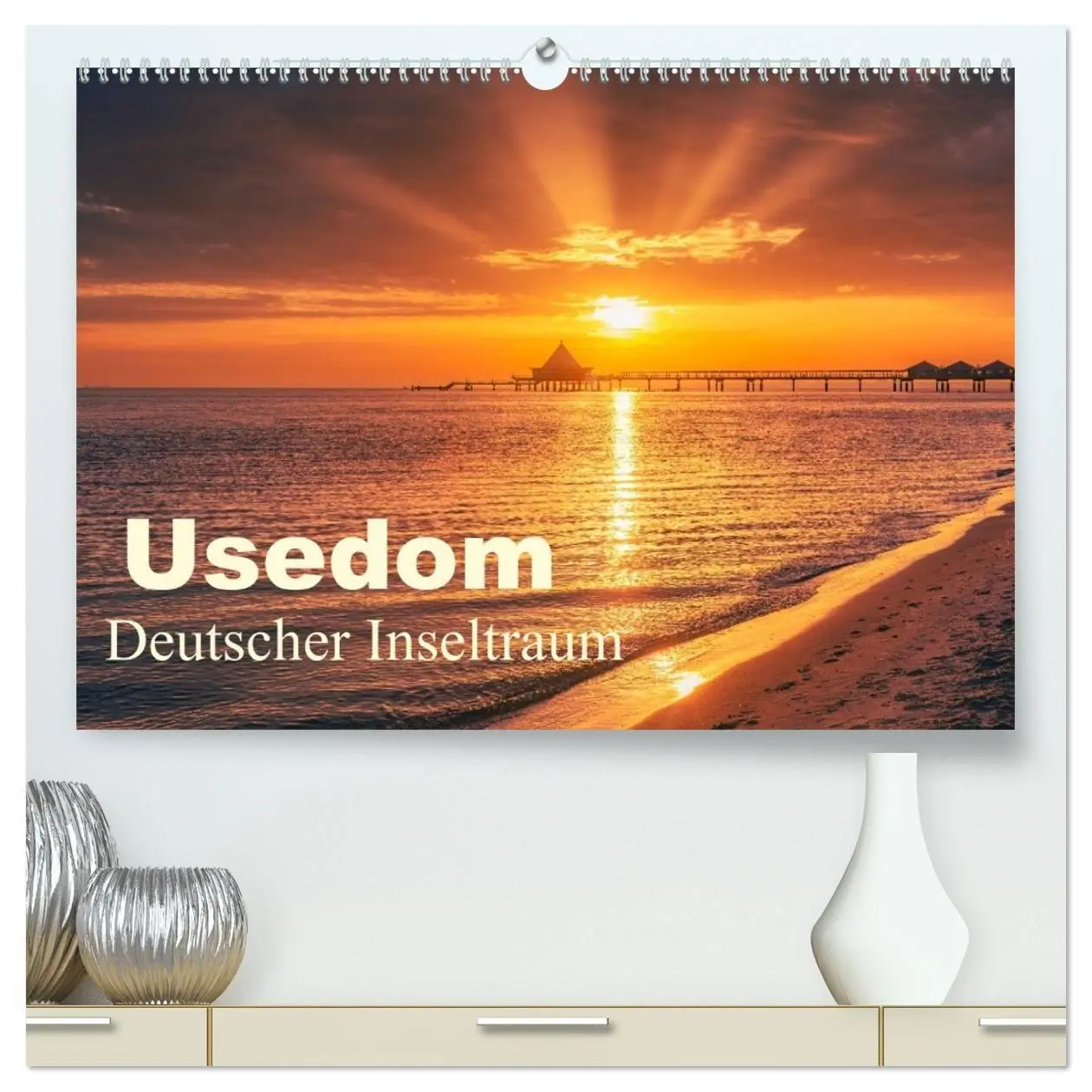 Cover: 9783594264119 | Usedom - Deutscher Inseltraum (hochwertiger Premium Wandkalender...