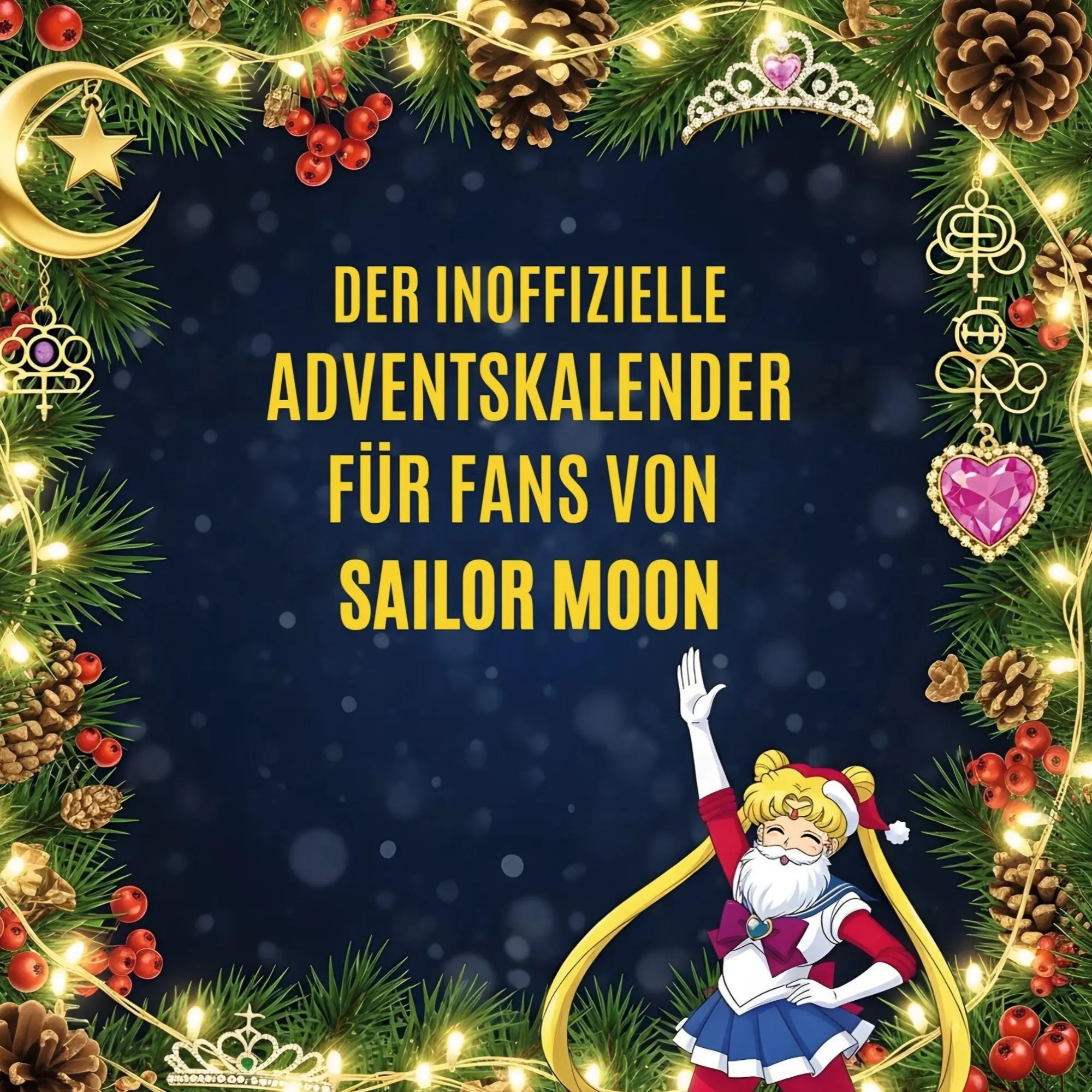 Cover: 9783695314119 | Der inoffizielle Adventskalender für Fans von Sailor Moon | Weber