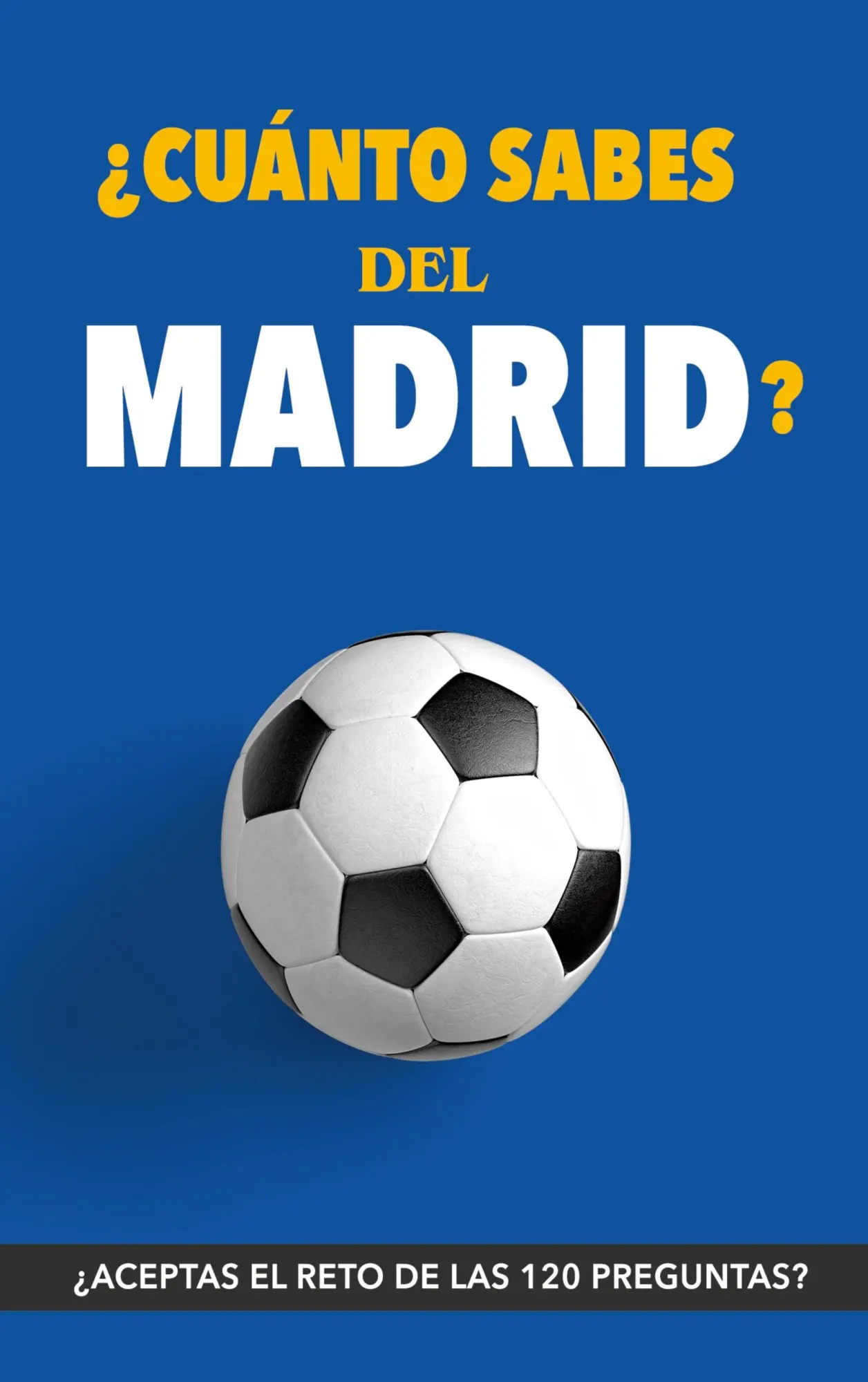 Cover: 9788411744119 | ¿Cuánto sabes del Madrid? | Fútbol Rocks | Taschenbuch | Paperback