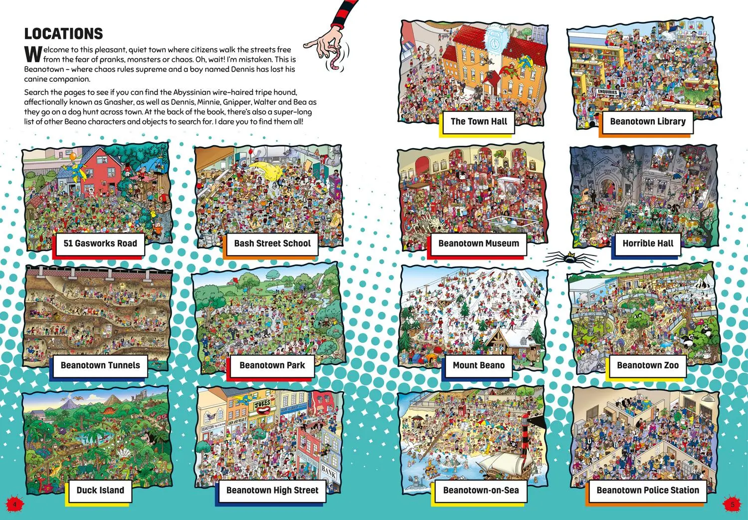 Bild: 9780008534219 | Beano Where's Gnasher? | A Barking Mad Search and Find Book | Beano