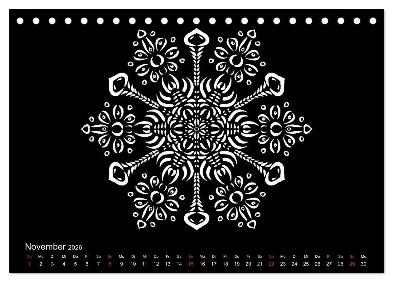 Bild: 9783457944219 | Entspannung und Ruhe durch Mandalas (Tischkalender 2026 DIN A5...