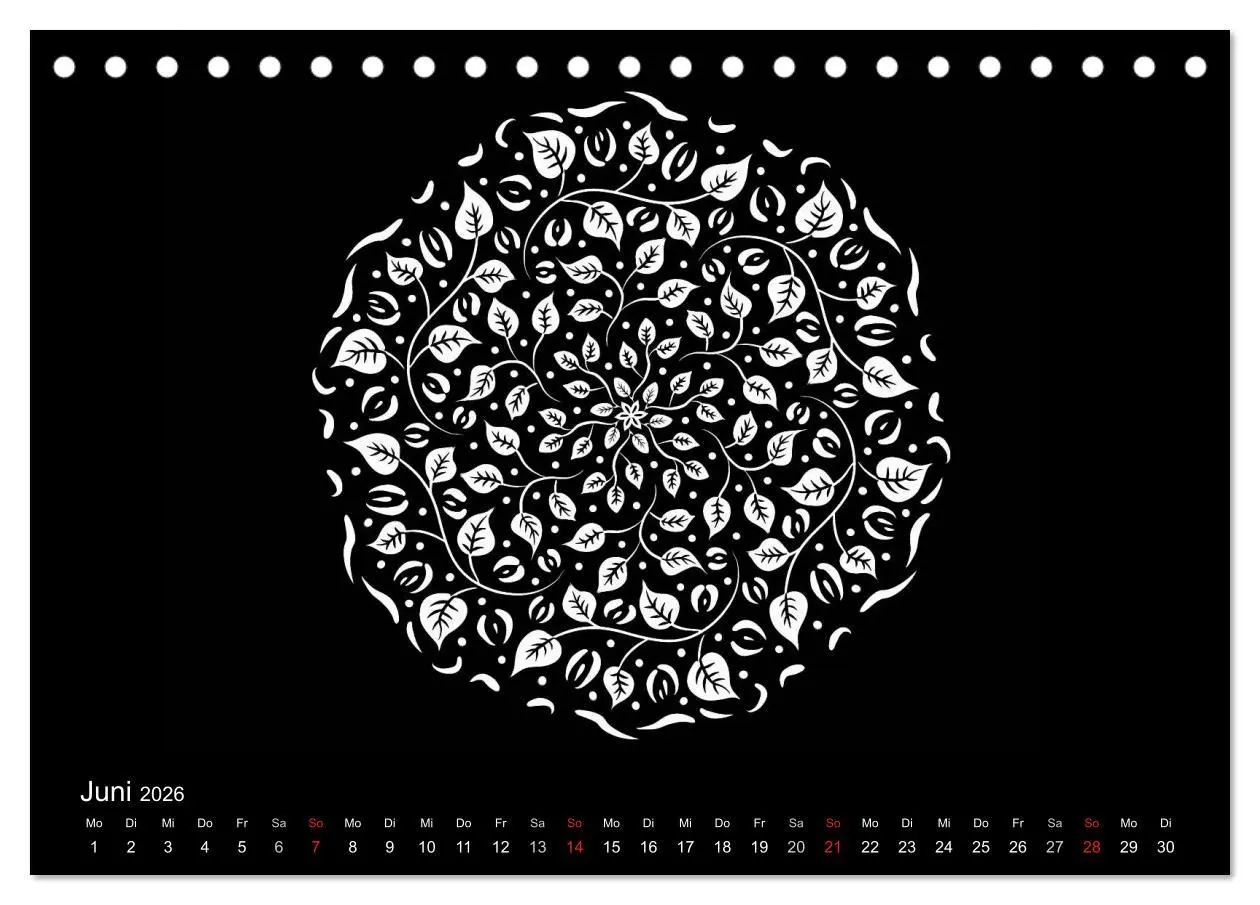 Bild: 9783457944219 | Entspannung und Ruhe durch Mandalas (Tischkalender 2026 DIN A5...