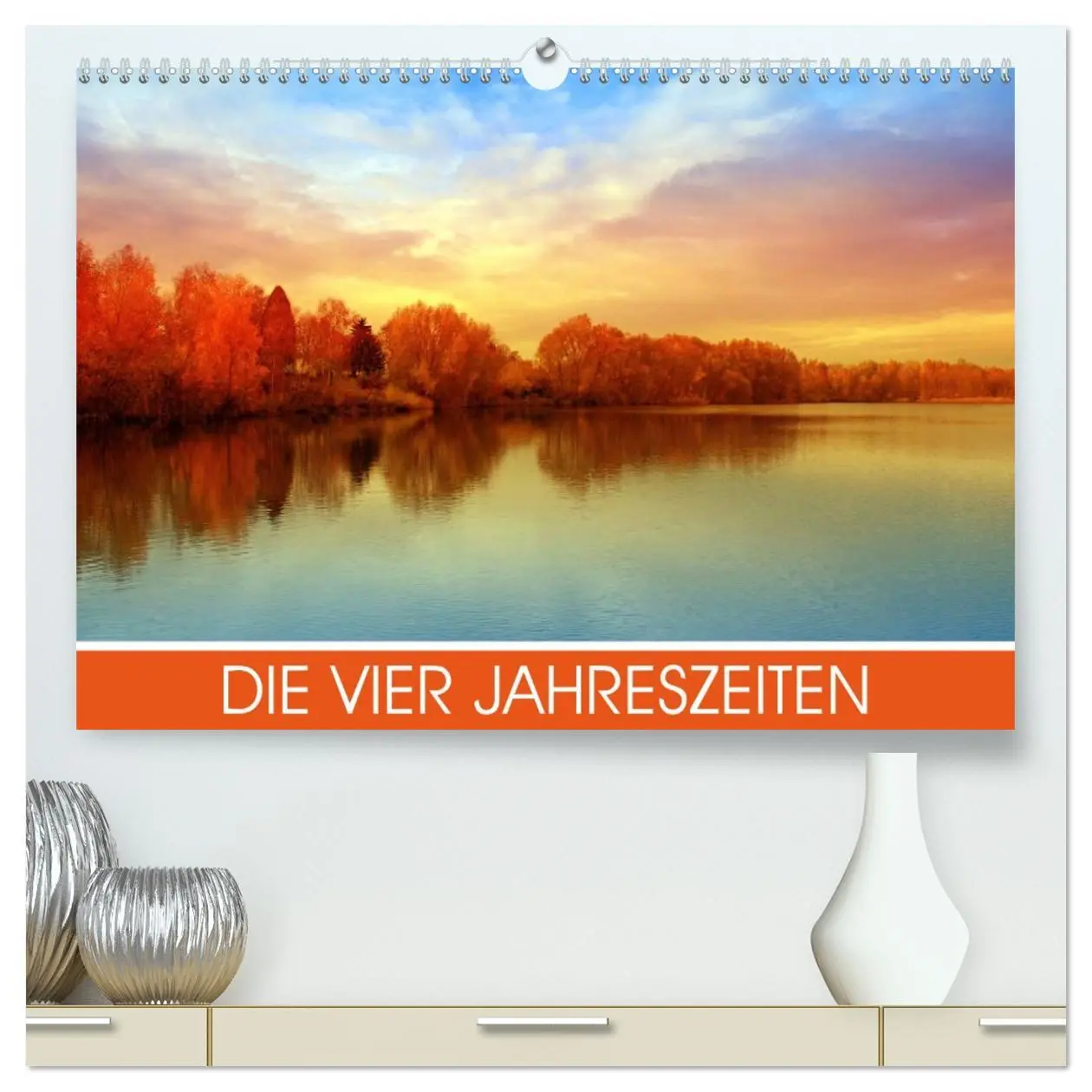Cover: 9783516104219 | Die vier Jahreszeiten (hochwertiger Premium Wandkalender 2026 DIN...