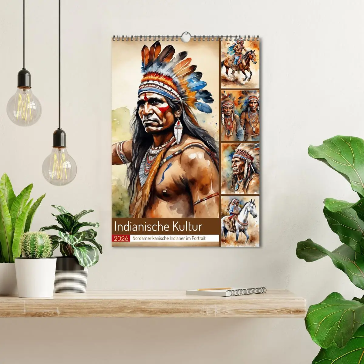 Bild: 9783516274219 | Indianische Kultur (Wandkalender 2026 DIN A3 hoch), CALVENDO...