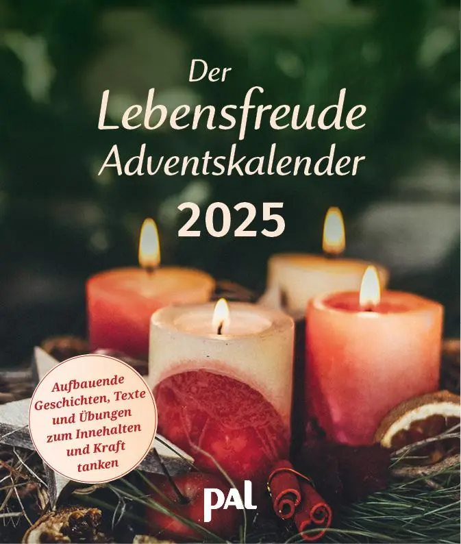 Cover: 9783910294219 | Der Lebensfreude-Adventskalender 2025 | Kalender | 24 S. | Deutsch
