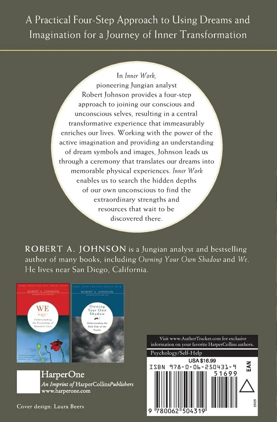 Rückseite: 9780062504319 | Inner Work | Robert A Johnson | Taschenbuch | Kartoniert / Broschiert