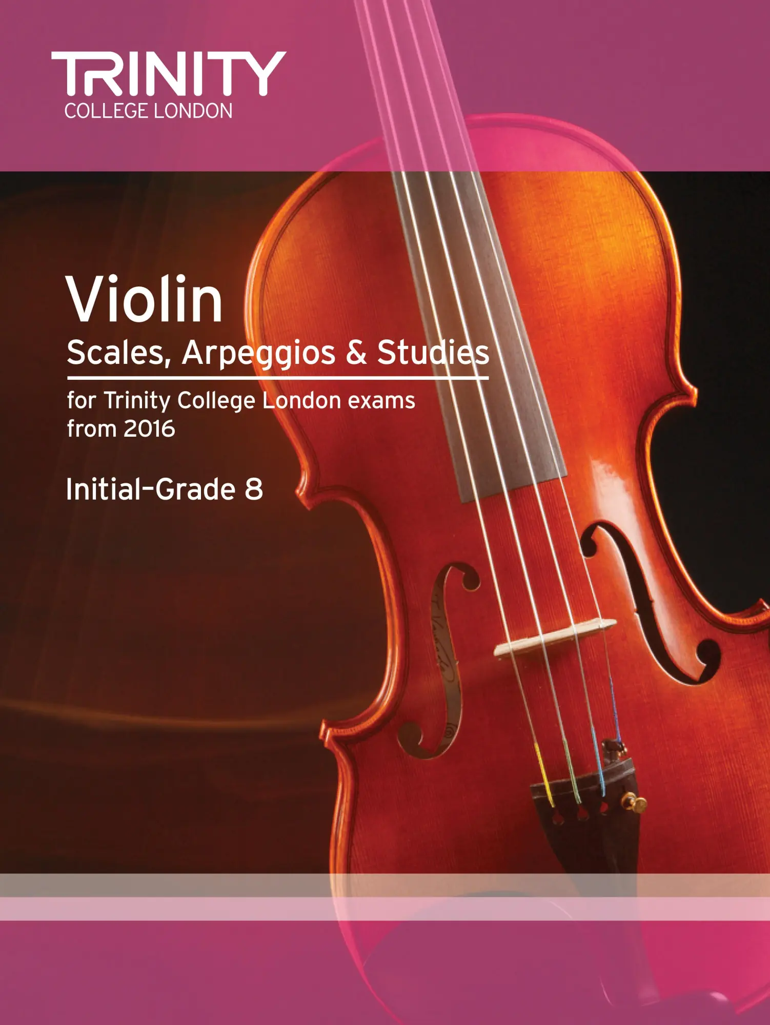 Cover: 9780857364319 | Violin Scales, Arpeggios &amp; Studies Initial-Grade 8 from 2016 | London