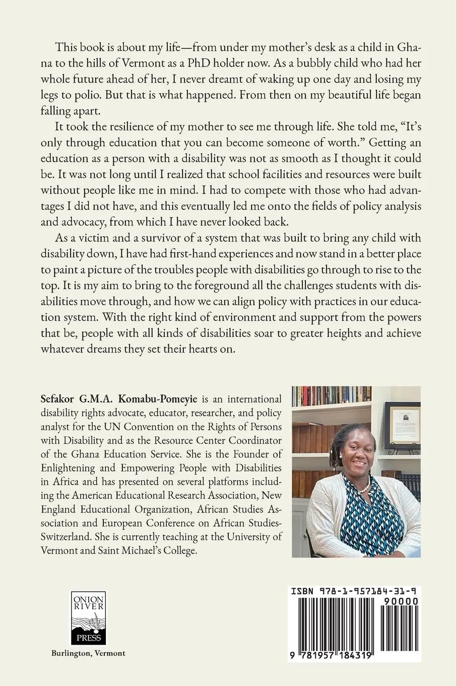 Rückseite: 9781957184319 | I'm Able | A Woman's Advice for Disability Change Agents | Taschenbuch