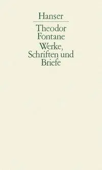 Cover: 9783446114319 | Vor dem Sturm | Fontane - Werke, Schriften und Briefe 1.3 | Fontane