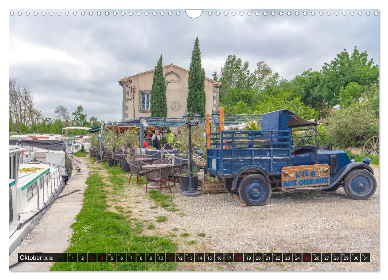 Bild: 9783457484319 | Der Königliche Kanal. Die Wasserstraße im Languedoc (Wandkalender...