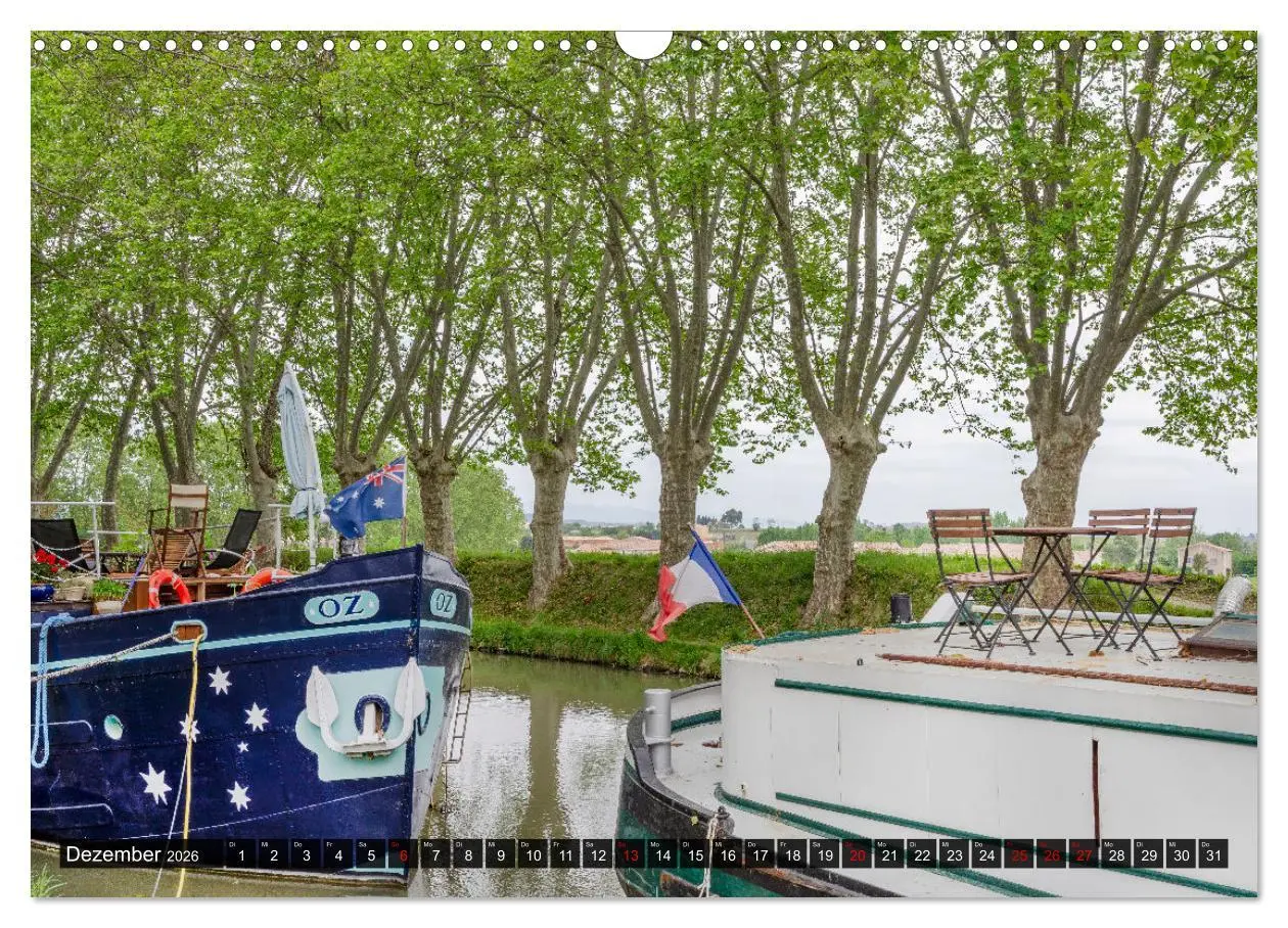 Bild: 9783457484319 | Der Königliche Kanal. Die Wasserstraße im Languedoc (Wandkalender...