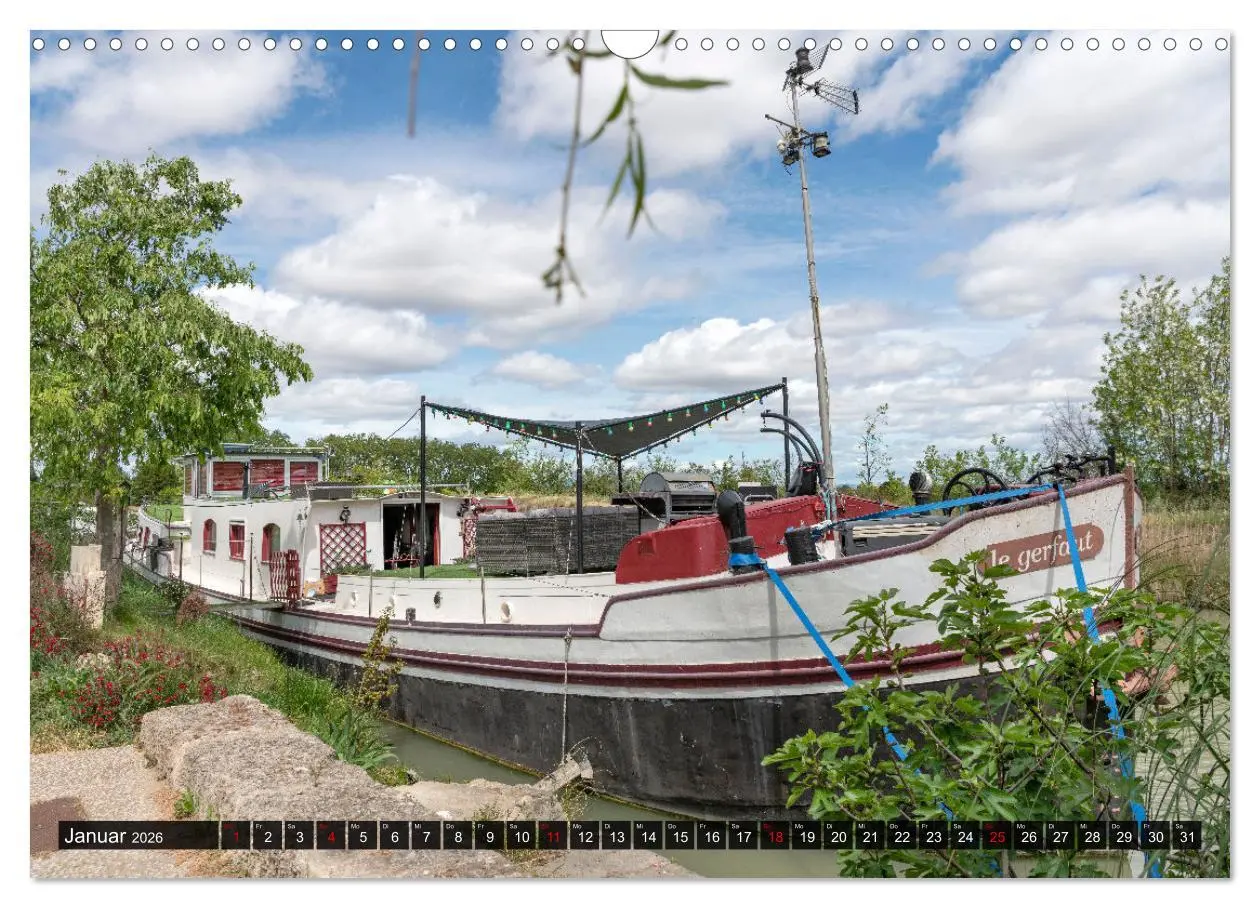Bild: 9783457484319 | Der Königliche Kanal. Die Wasserstraße im Languedoc (Wandkalender...