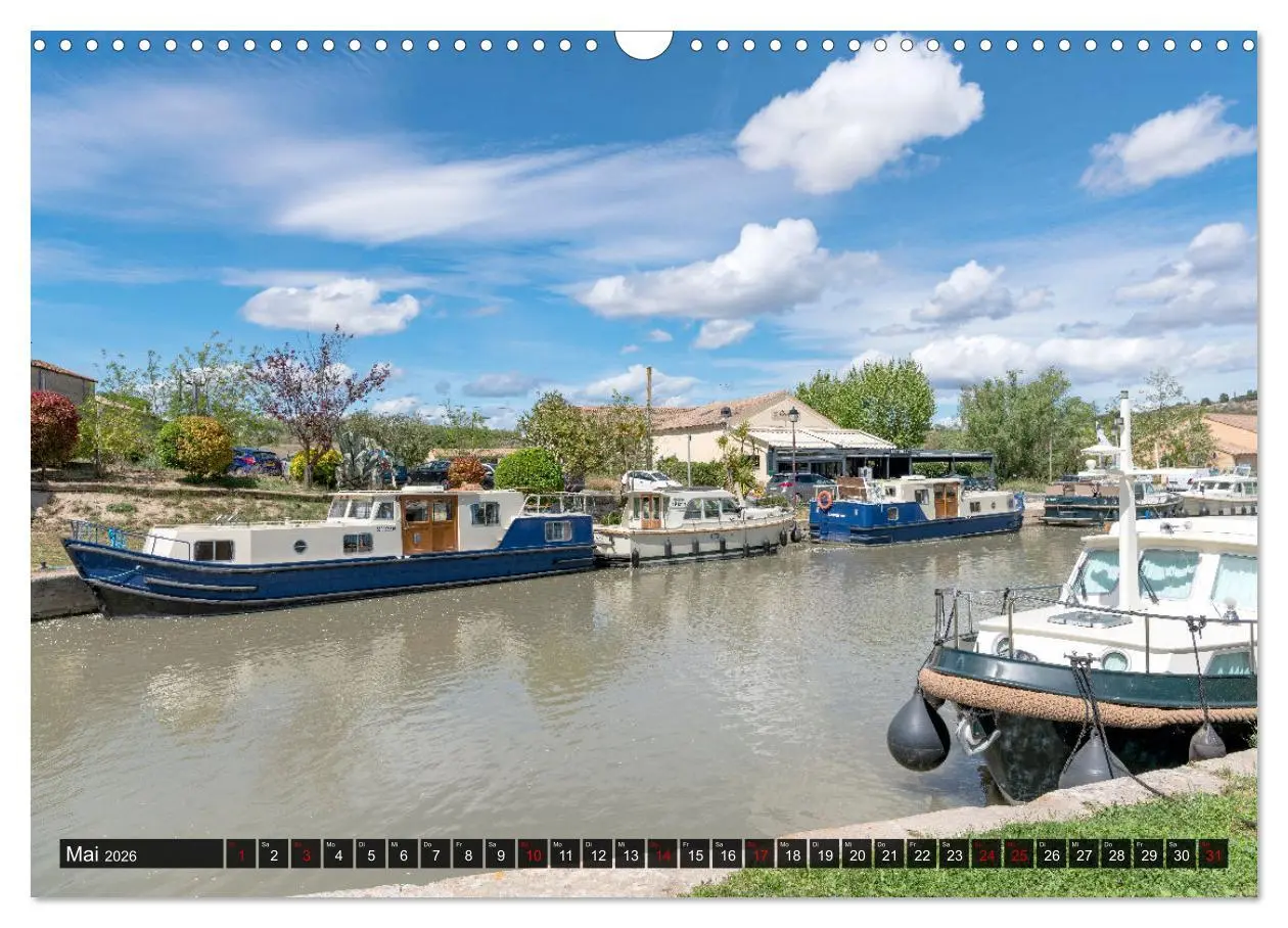 Bild: 9783457484319 | Der Königliche Kanal. Die Wasserstraße im Languedoc (Wandkalender...