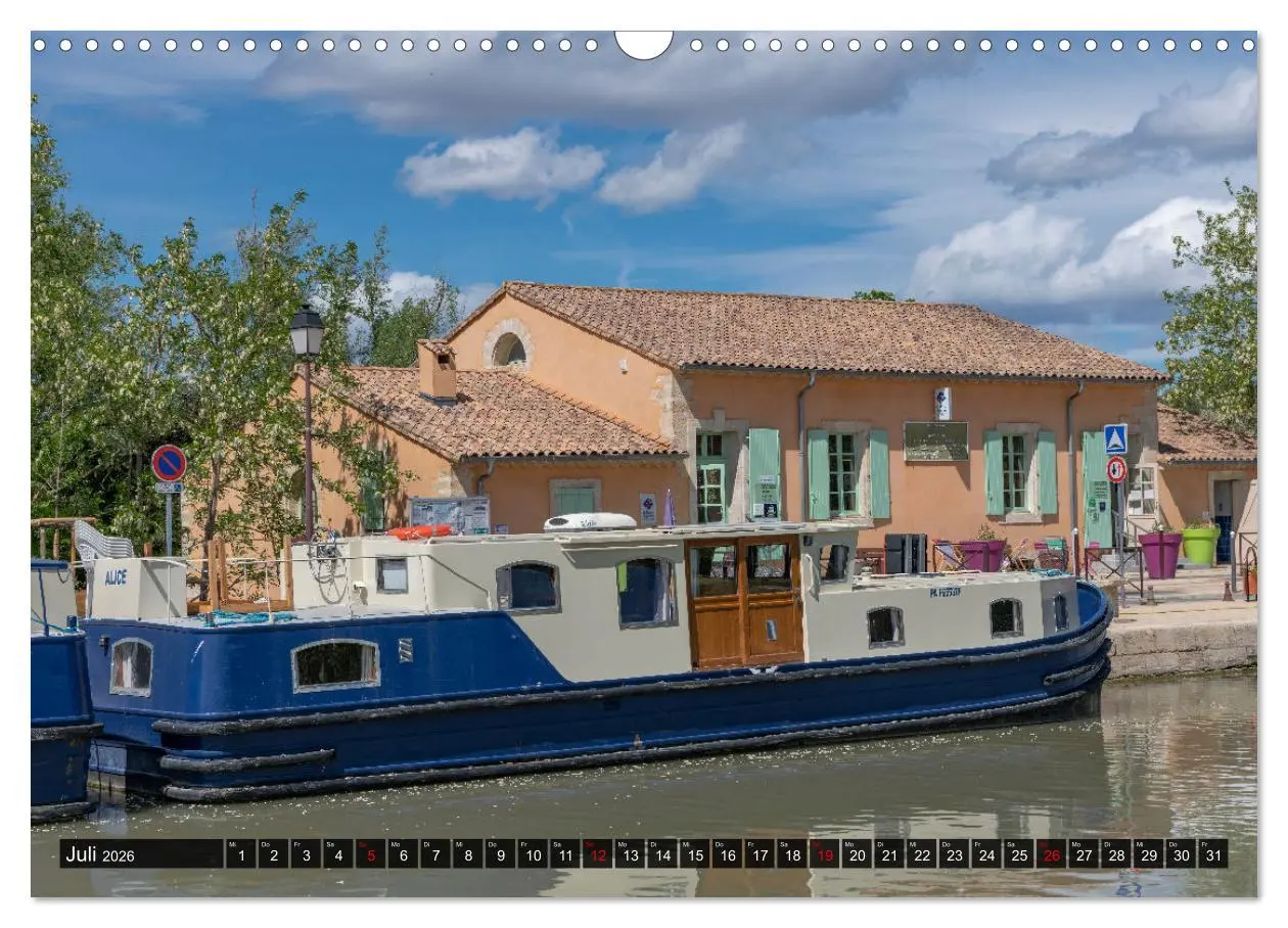 Bild: 9783457484319 | Der Königliche Kanal. Die Wasserstraße im Languedoc (Wandkalender...