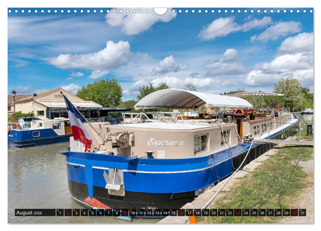Bild: 9783457484319 | Der Königliche Kanal. Die Wasserstraße im Languedoc (Wandkalender...