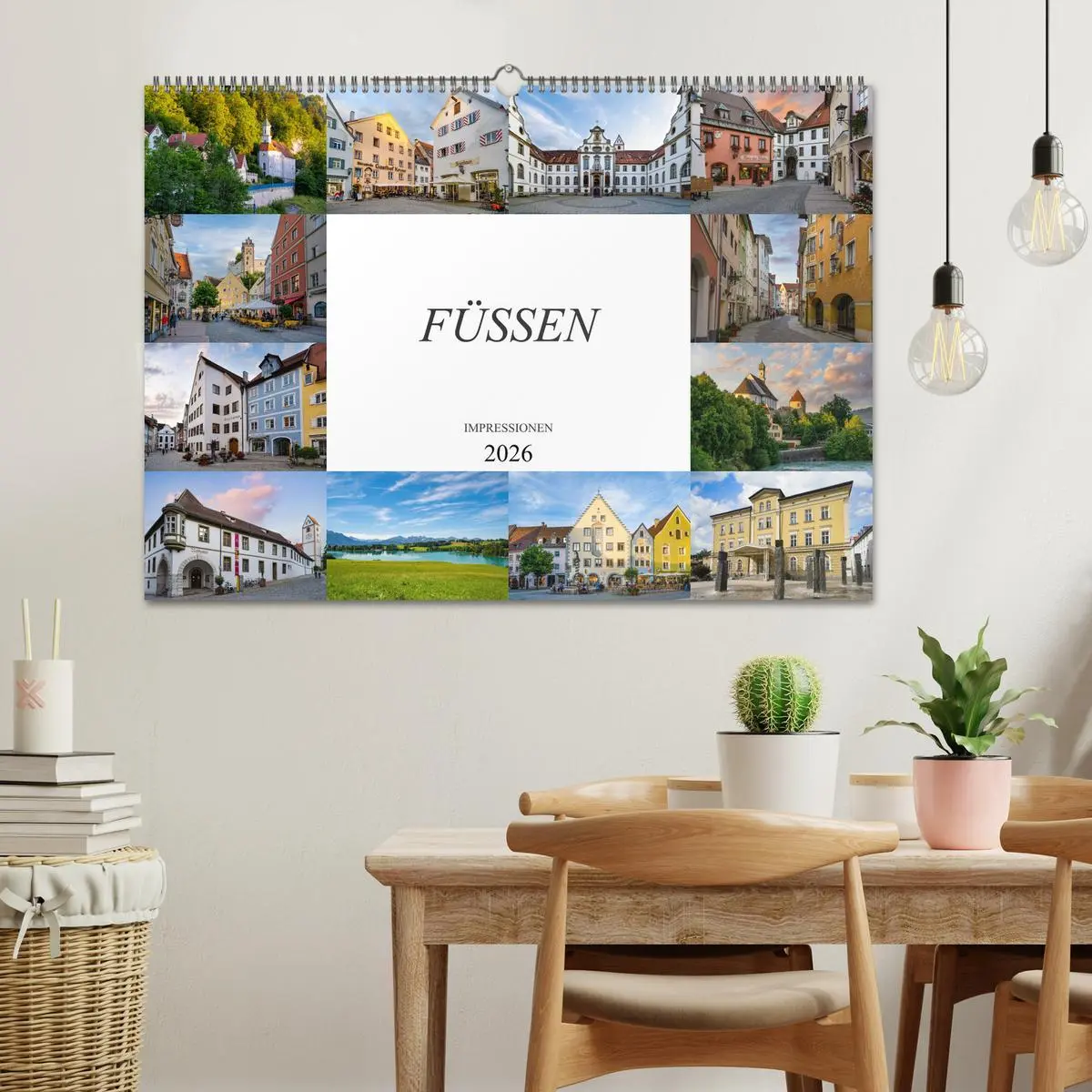 Bild: 9783457624319 | Füssen Impressionen (Wandkalender 2026 DIN A2 quer), CALVENDO...